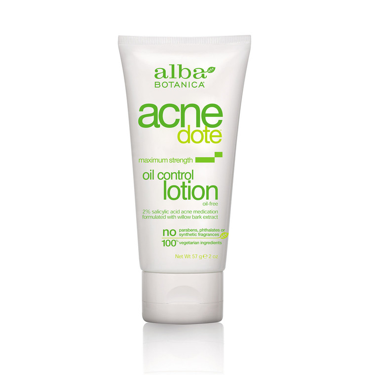 ALBA BOTANICA ACNEDOTE OIL CONTROL NATURAL LOTION ( 1X2 OZ )