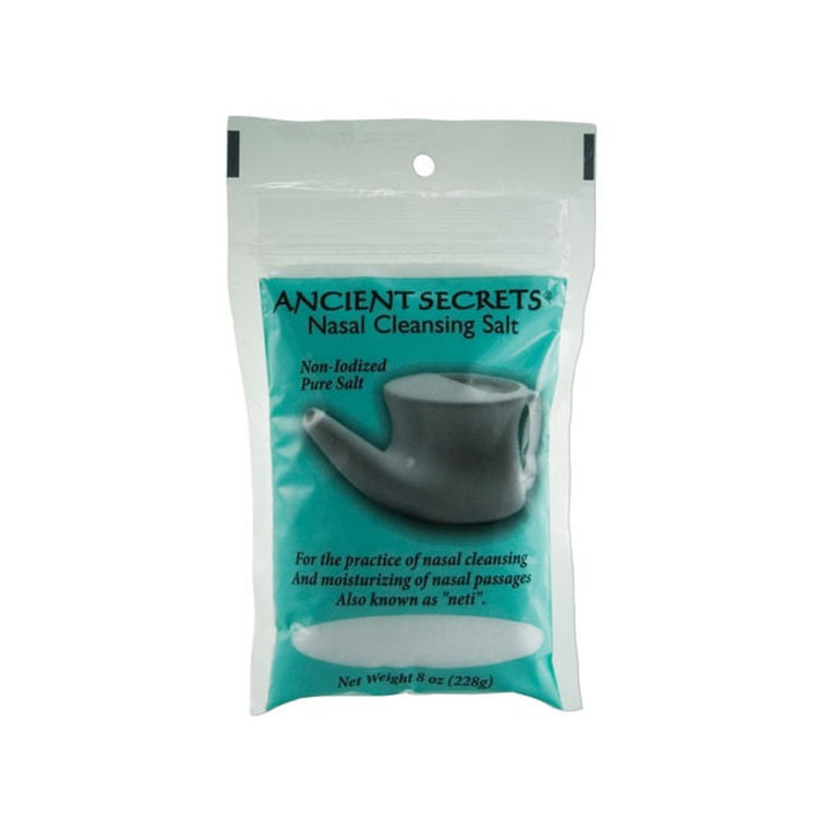 ANCIENT SECRETS NASAL CLEANSING POT SALT ( 1X8 OZ )