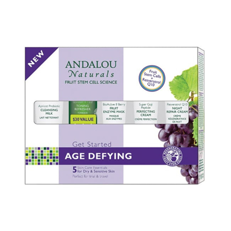 ANDALOU NATURALS AGE DEFYING KIT 5 PC ( 1XKIT )