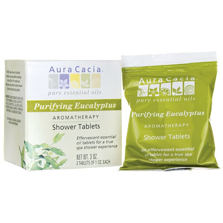 AURA CACIA EUCALYPTUS SHOWER TABS ( 1X.3 OZ )
