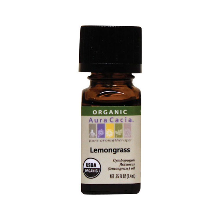 AURA CACIA ORGANIC LEMONGRASS ESSENTIAL OIL ( 1X.25 OZ )