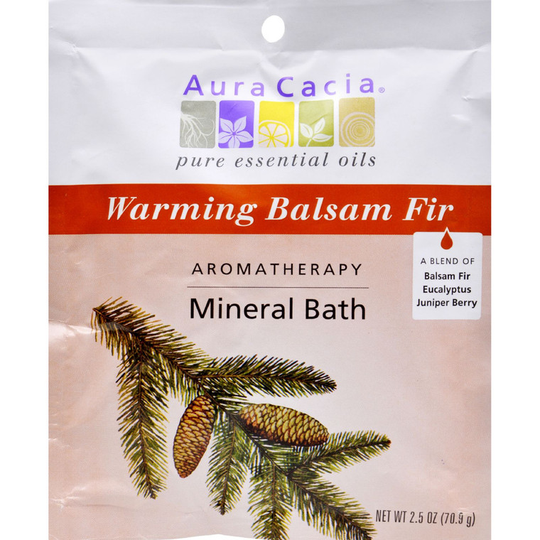 AURA CACIA SOOTHING HEAT MINERAL BATH ( 6X2.5 OZ )