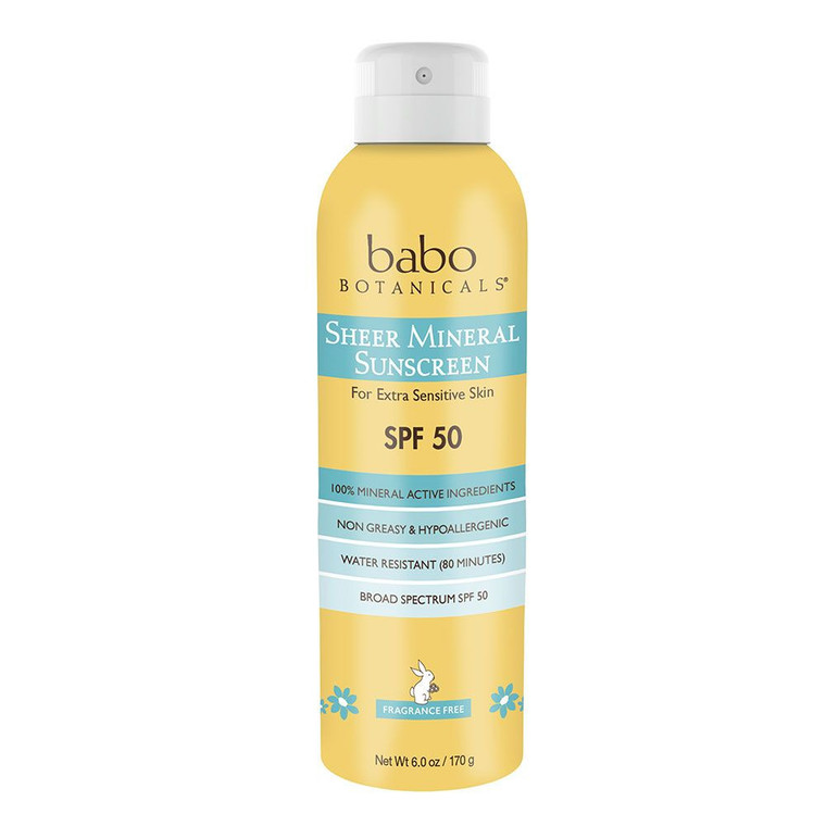 BAB SUNSCRN SPRAY SPF 50 ( 1 X 6 OZ )