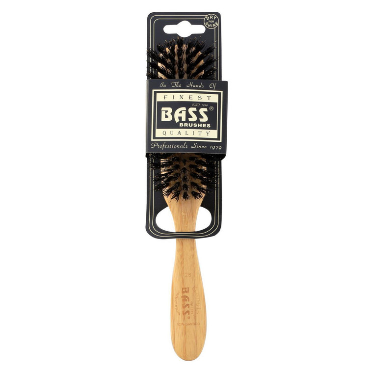 BASS HAIR BRSH SEMI OVAL ( 1 X 1 CT )