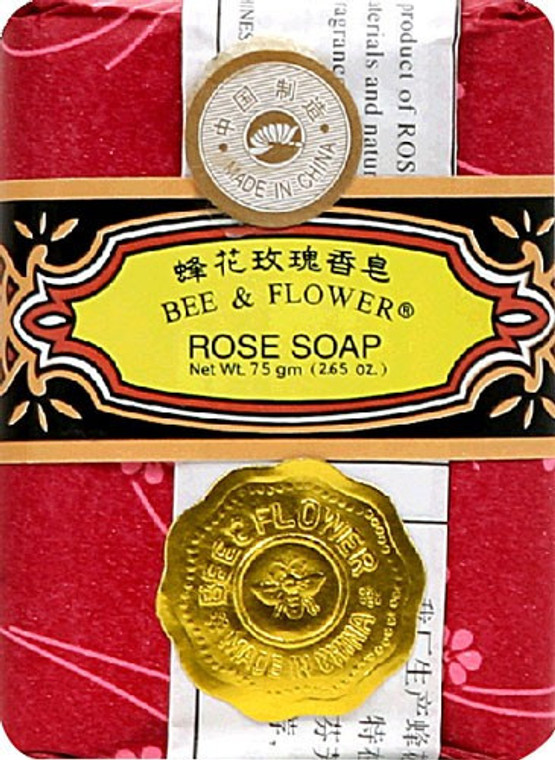 BEE & FLOWER ROSE BEE & FLOWER SOAP ( 12X2.65 OZ )
