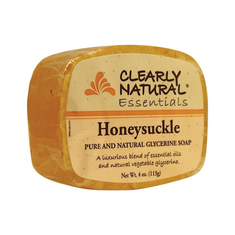 CLEARLY NATURALS HONEYSUCKLE SOAP ( 1X4 OZ )
