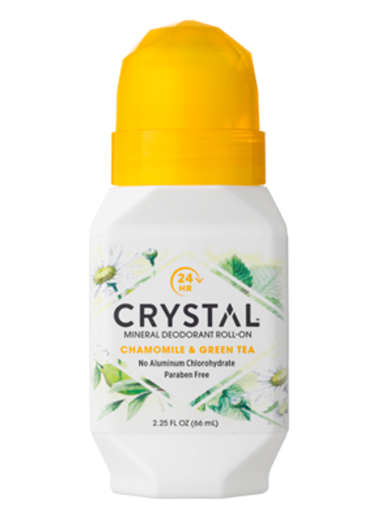 CRYSTAL ESSENCE MINERAL CHAMOMILE DEODORANT ROLL-ON ( 1X2.25 OZ )