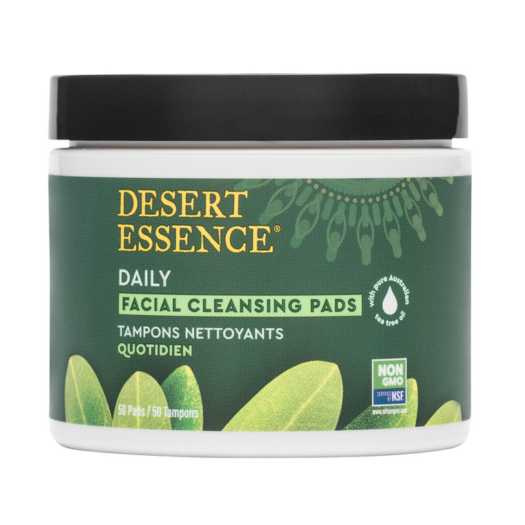DESERT ESSENCE TEA TREE CLEANSING PADS ( 1X50 PADS )