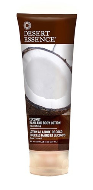 DESERT ESSENCE COCONUT HAND & BODY LOTION ( 1X8 OZ )