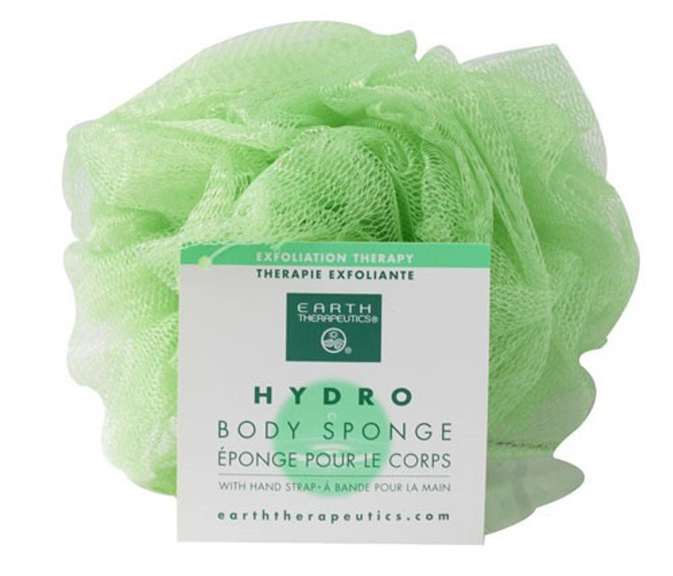 EARTH THERAPEUTICS LIGHT GREEN HYDRO BODY SPONGE