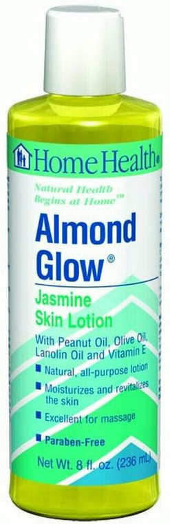 HOME HEALTH ALMOND GLOW LOTION JASMINE ( 1X8 OZ )