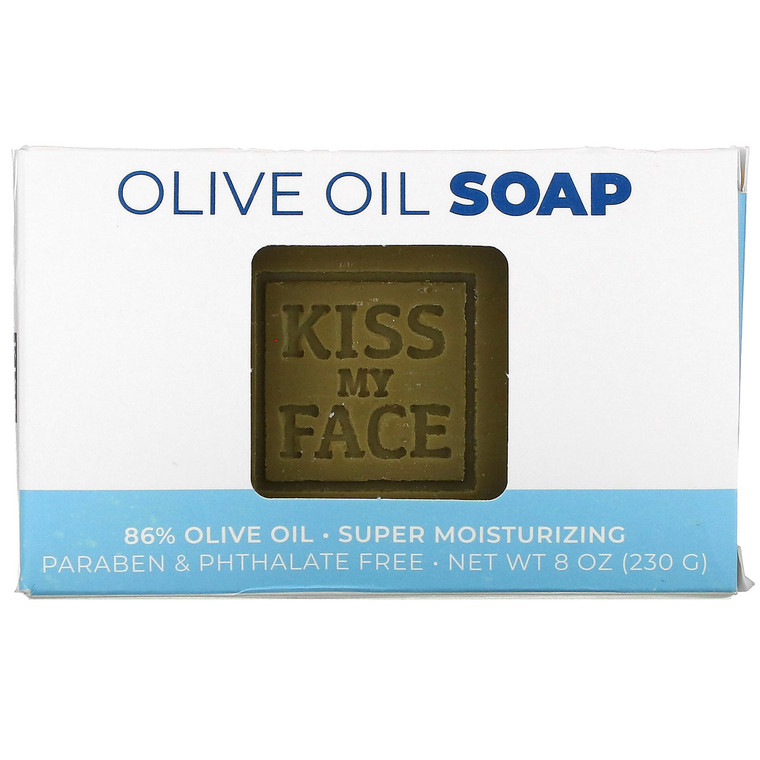 KISS MY FACE PURE OLIVE OIL BAR SOAP ( 1X8 OZ )
