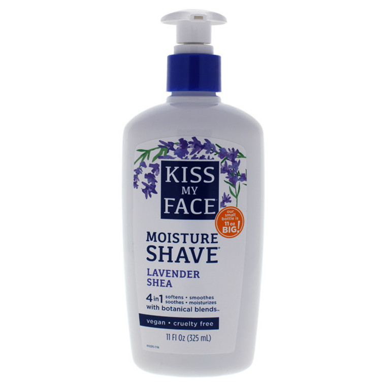 KISS MY FACE LAVNEDER SHEA MOIST SHAVE ( 1X11 OZ )
