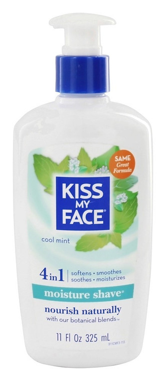 KISS MY FACE COOL MINT MOIST SHAVE ( 1X11 OZ )