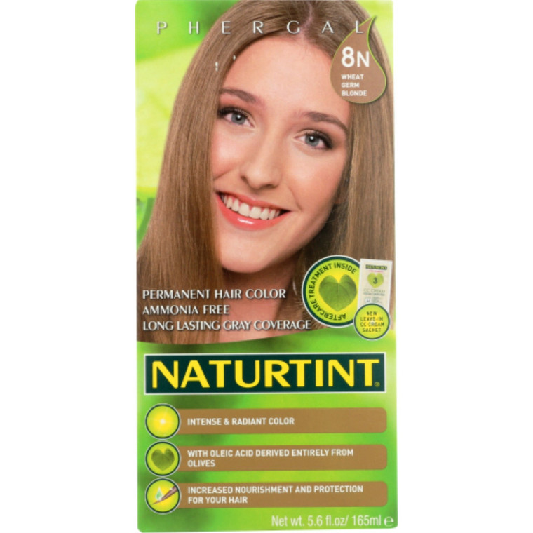 NATURTINT 8N WHEAT GERM BLONDE HAIR COLOR ( 1XKIT )