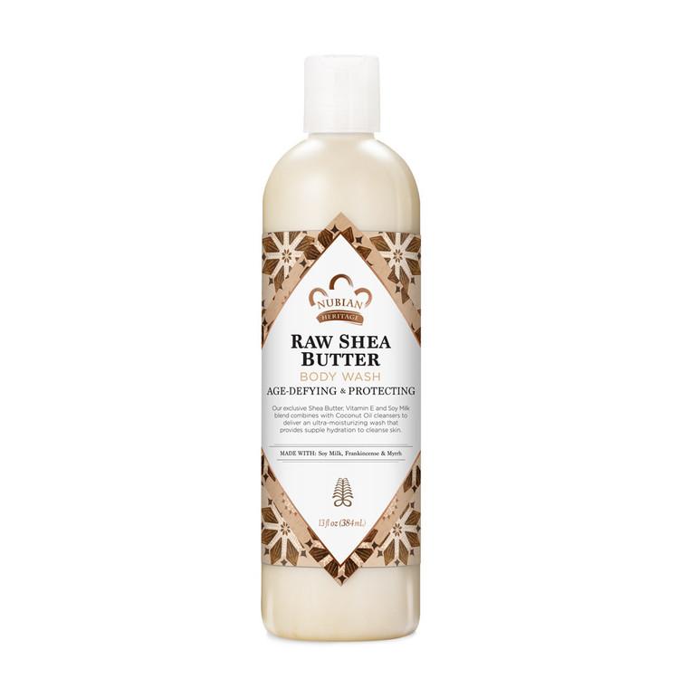 NUBIAN HERITAGE RAW SHEA BUTTER WASH ( 1X13OZ )