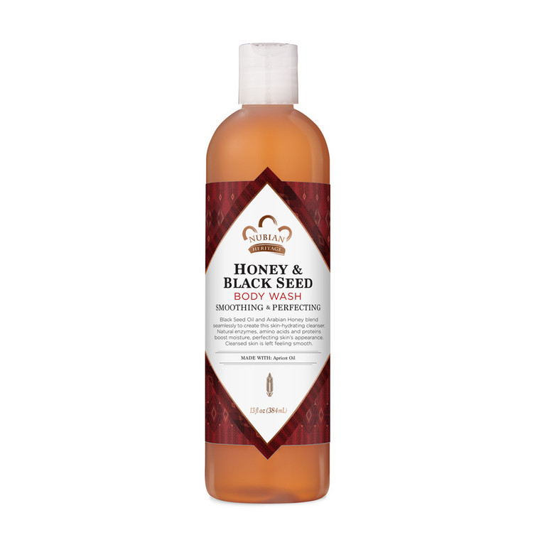 NUBIAN HERITAGE HONEY/BLCK SD BDYWS ( 1X13OZ )
