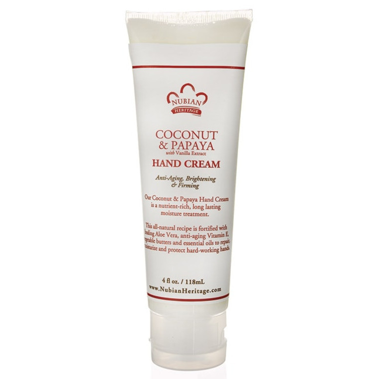 NUBIAN HERITAGE HAND CREME COCONUT PPYA ( 1X4OZ )