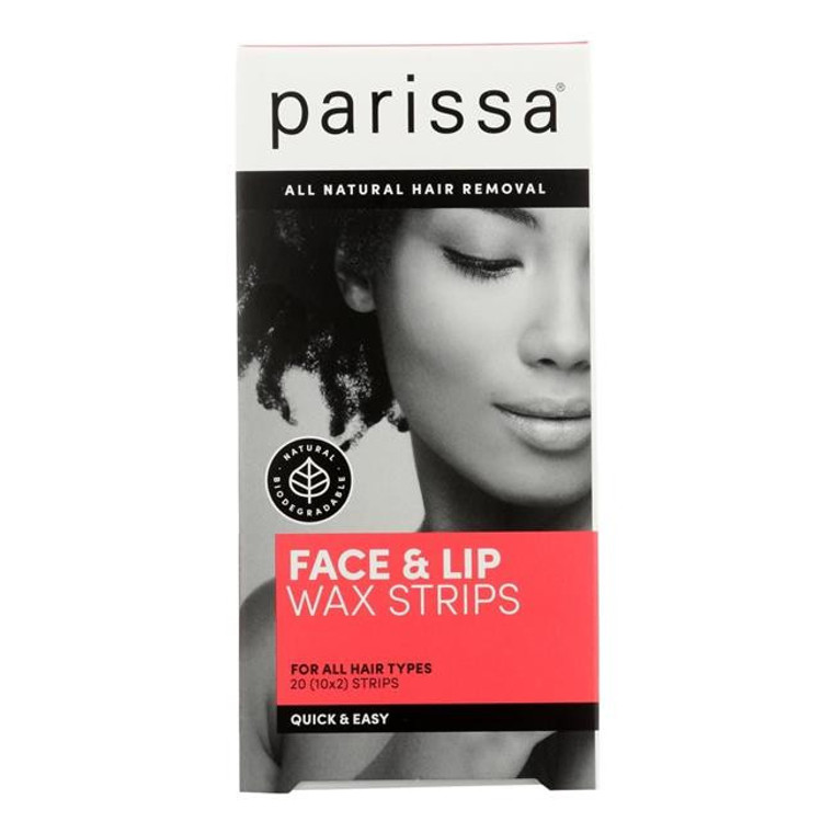 PARISA FACE/LIP WX STRIP ( 1 X 20 CT )