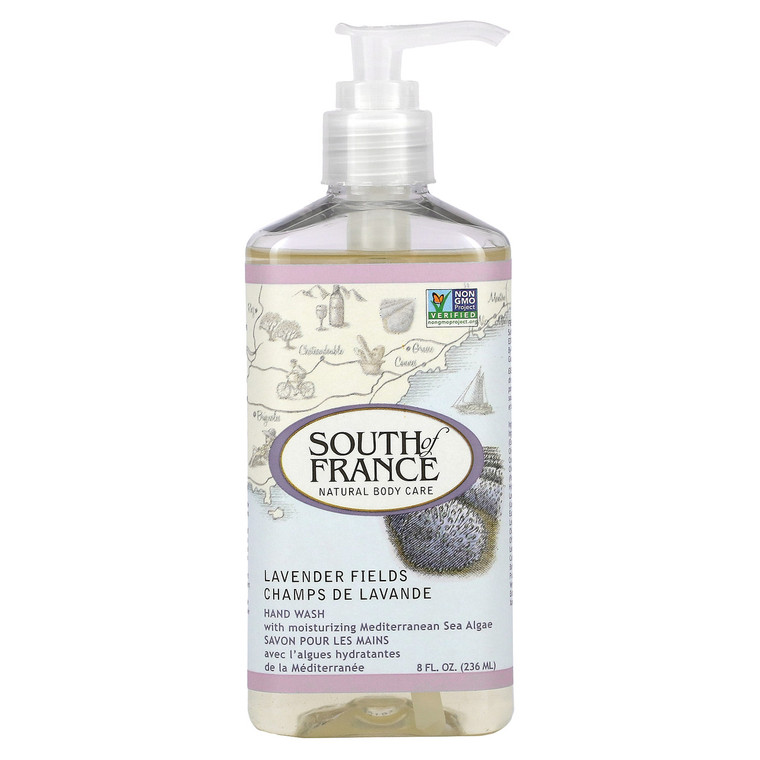 SOUTH OF FRANCE LIQUID SOAP LAVENDER FIELDS ( 1X8 OZ )