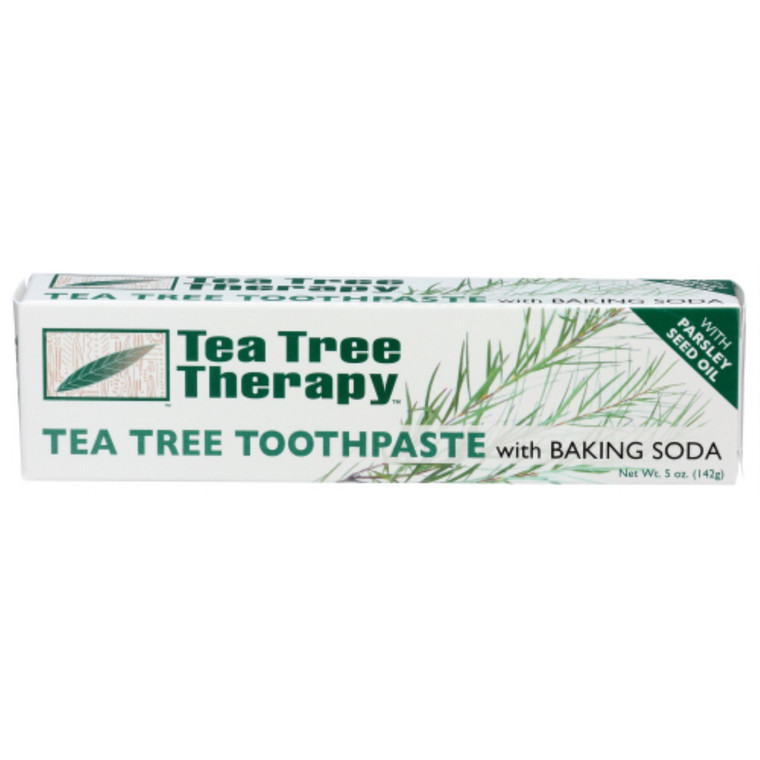 TEA TREE THERAPY TEA TREE TOOTHPASTE WITH BAKING SODA ( 1X5 OZ )