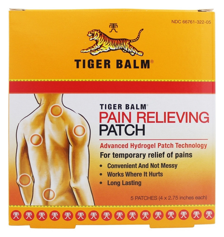 TIGER TIGERBALM PATCH WARM DISPLAY ( 6X5 PATCH )