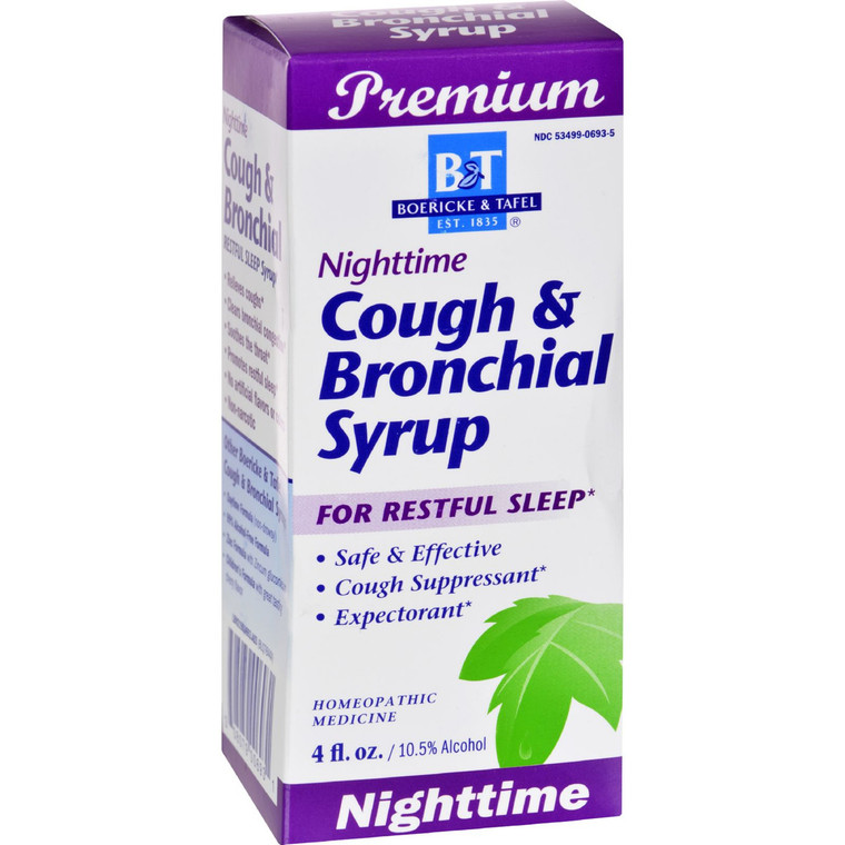 BOERICKE & TAFEL NIGHTTIME COUGH & BRONCHIAL SYRUP ( 1X4 OZ )
