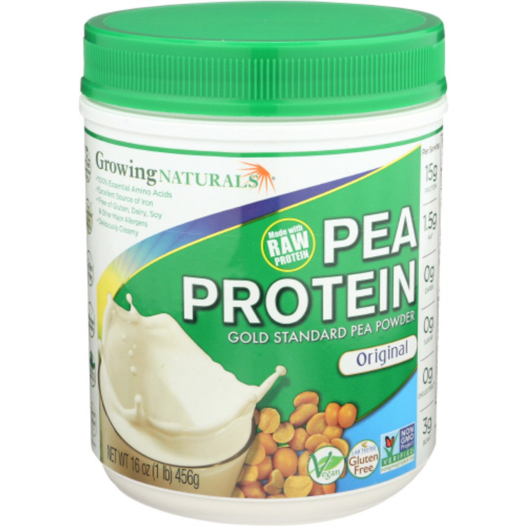 GROW PEA PROTEIN ORIG RW ( 1 X 16 OZ )