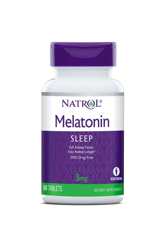 NATROL MELATONIN 3 MG ( 60 TAB )