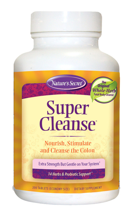 NATURE'S SECRET SUPER CLEANSE ( 1X200 TAB )