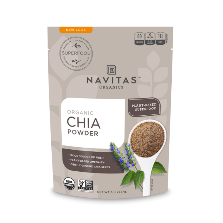 NAVITAS NATURALS ORGANIC CHIA SEED SPROUTED POWDER ( 12X8 OZ )