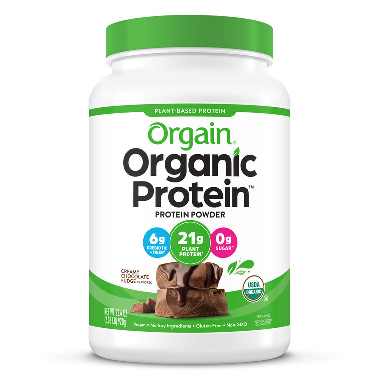 ORGAIN CREAMY CHOCOLATE FUDGE ( 2.05 LB )