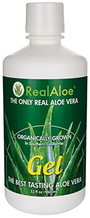 REAL ALOE VERA GEL ( 1 X 32 OZ )
