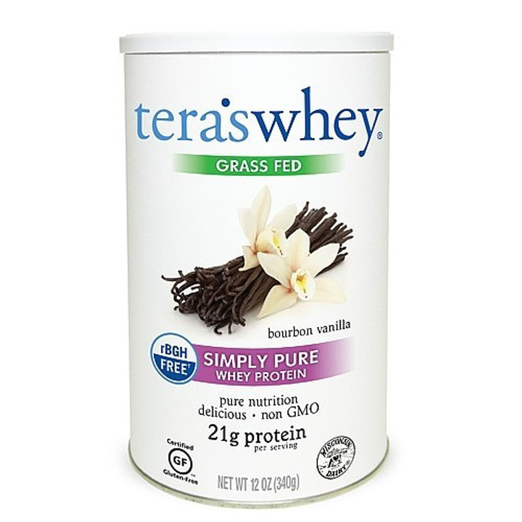 TERA'S WHEY RBGH FREE WHEY PROTEIN BOURBON VANILLA ( 1X12 OZ )
