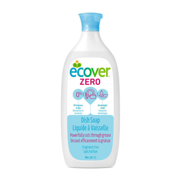 ECOVER LIQUID, ZERO ( 6X25 OZ )