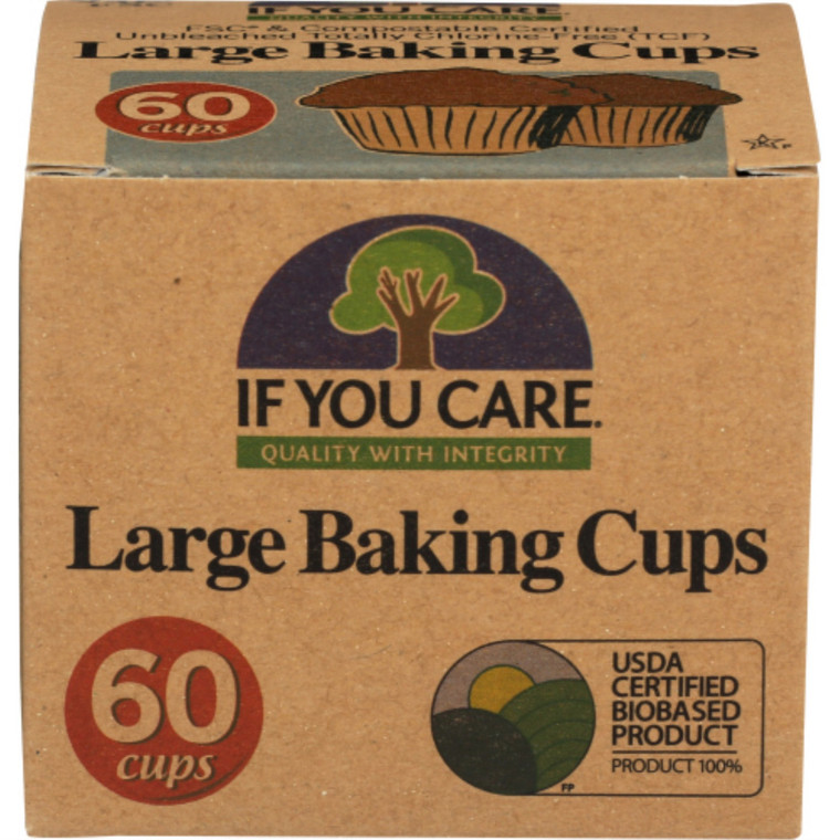 IF YOU CARE BROWN-2.5 BAKING CUPS ( 1X60 CT )"