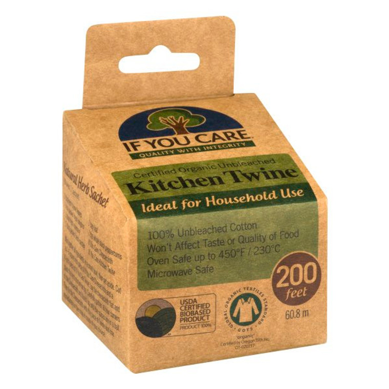 IF YOU CARE NATURAL COOKING TWINE ( 24X200FT )