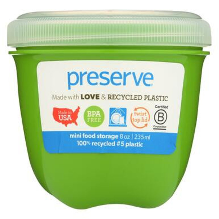 PRESRV FDSTRG 8 OZ GRN ( 12 X 1 CT )