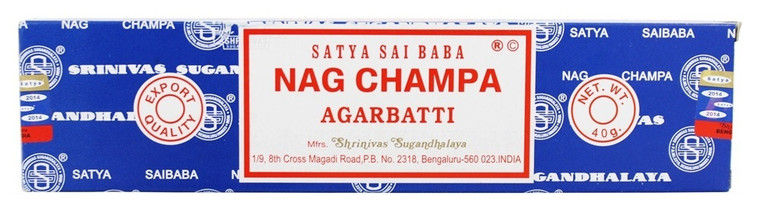 SATYA SAI BABA'S NAG CHAMPA INCENSE ( 12X40 GM )