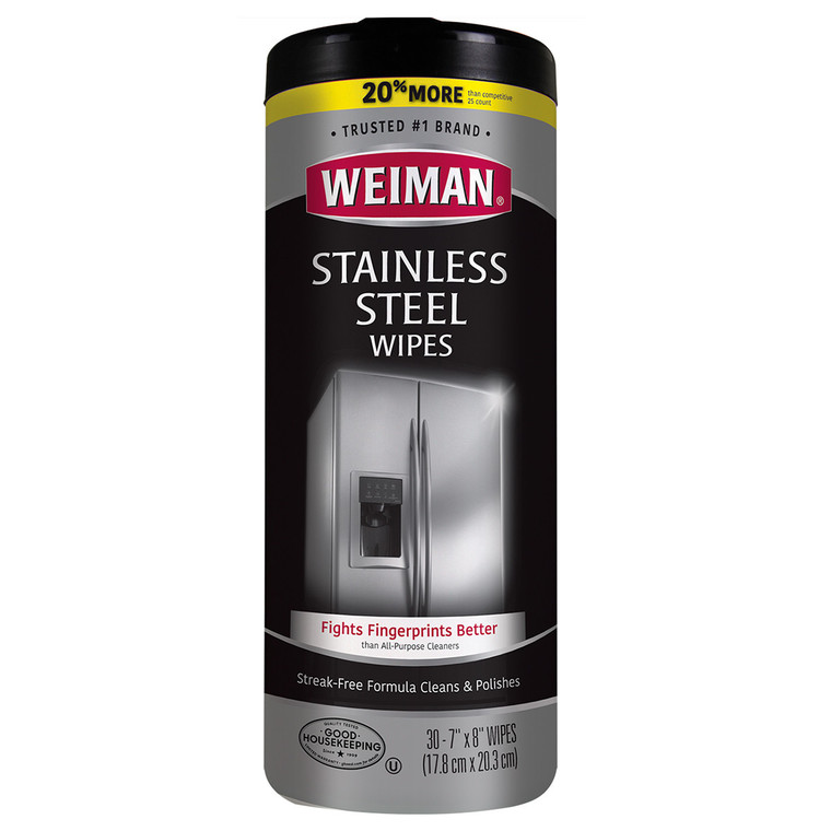 WEIMAN STNLS STEEL WIPES ( 4X30 CT )