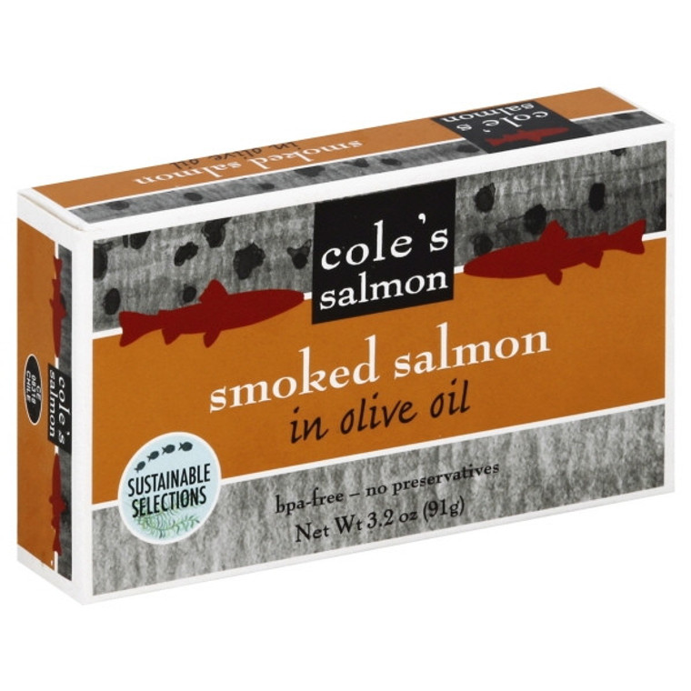 COLES SMKD SLMN OLV OIL ( 10X3.20 )