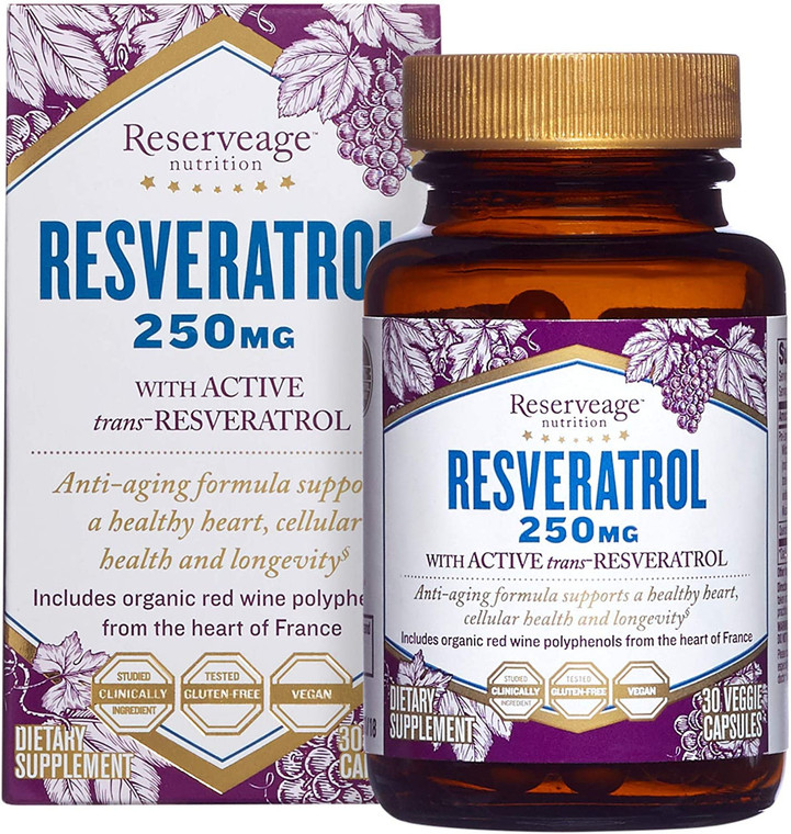 RSRVEAGE RESVERATROL 250 ( 1X30.00 )