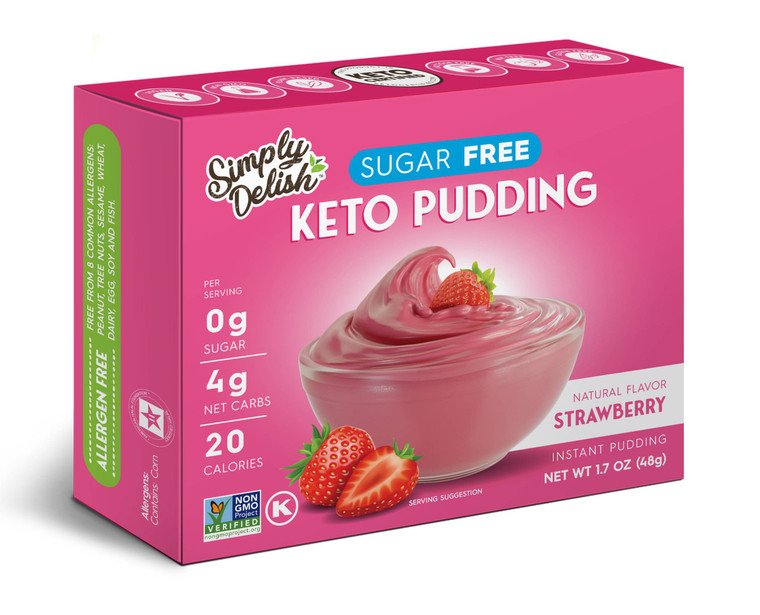 SMPLY DEL STRAW PUDD MIX ( 6X1.70 )
