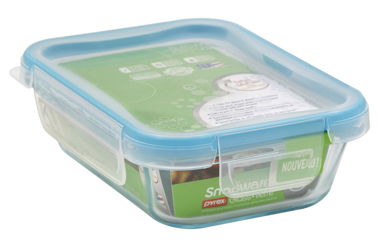 SNPWR GLASS 6CUP RECTNGL ( 2X1.00 )