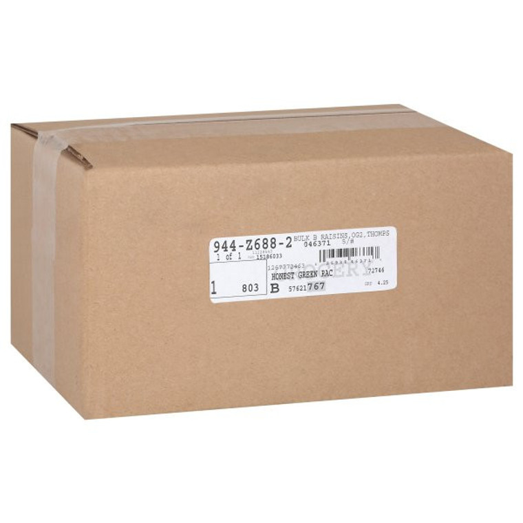 DRIED FRUIT THOMPSON RAISINS ( 1X5LB )