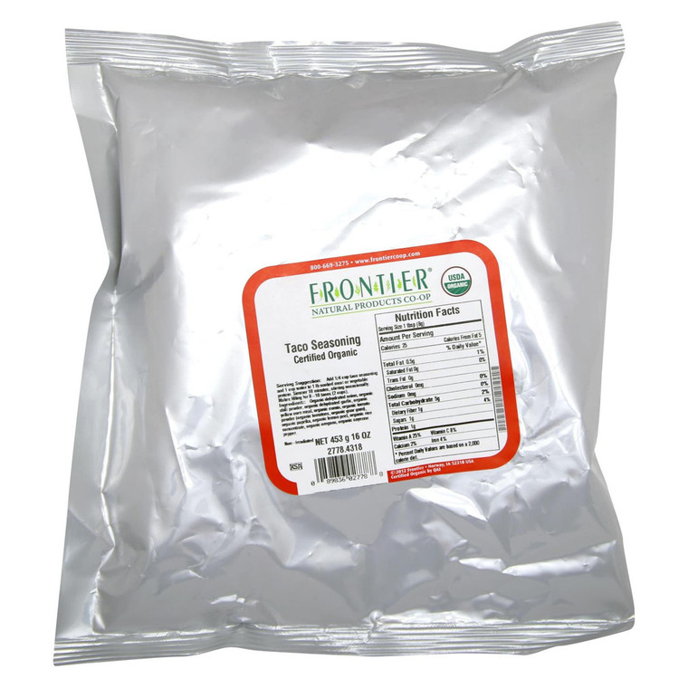 FRONTIER HERB TACO SEASONING ( 1X1LB )