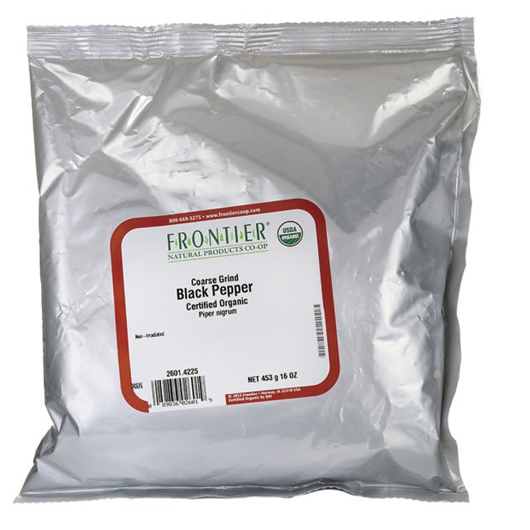 FRONTIER BLACK PEPPER,COARSE ( 1X1LB )