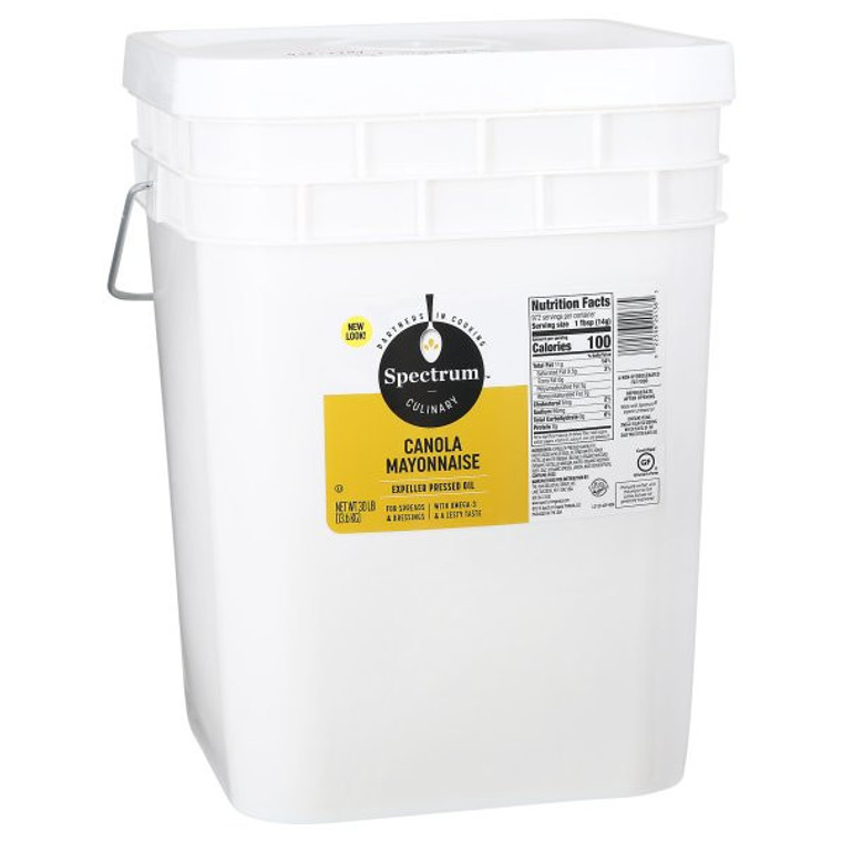 SPECTRUM NATURALS CANOLA MAYONNAISE ( 1X30LB )