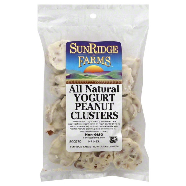 SUNRIDGE FARMS YGRT PEANUT CLSTRS ( 1X10LB )
