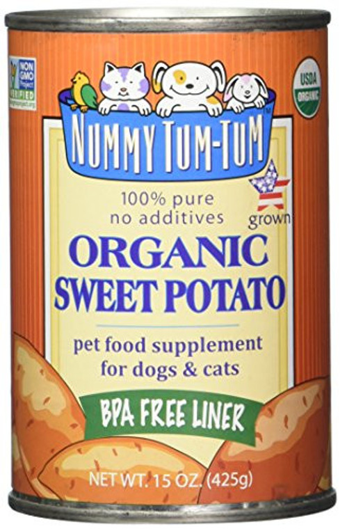 NUMMY TUM-TUM PURE SWEET POTATO DOG ( 12X15OZ )